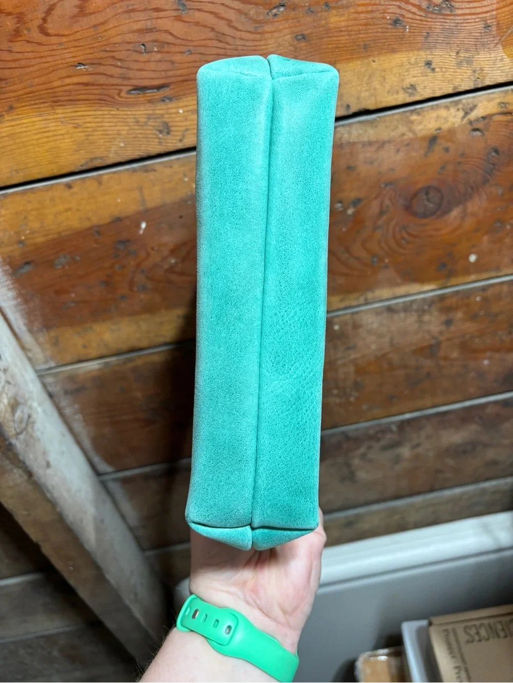 Portland Leather Utility pouch in Reef